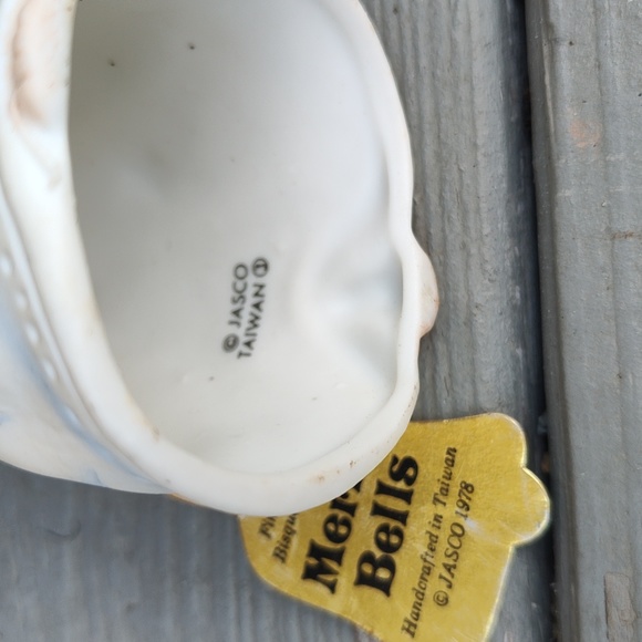 Vintage 1978 Jasco Merri-Bells Angel / Bunny, With Tag - Picture 9 of 9